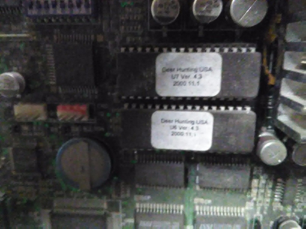 deer hunting usa arcade pcb version 4.3 working good