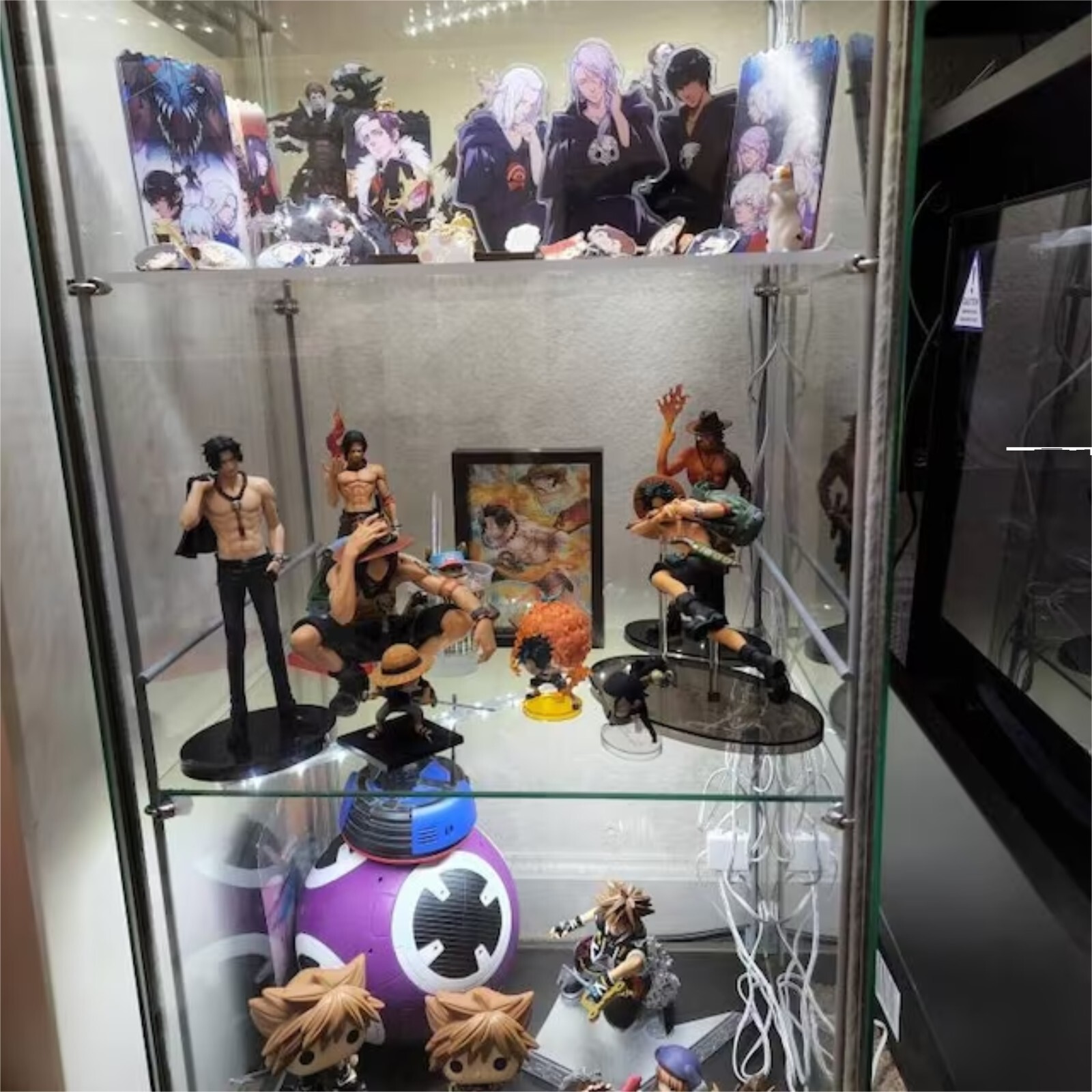 IKEA DETOLF STRONG ACRYLIC REPLACEMENT SHELF 15X11.5X0.188 THICK-BRACKET OPTION