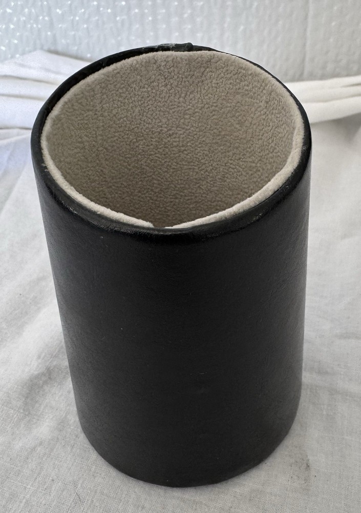 leather pencil holder