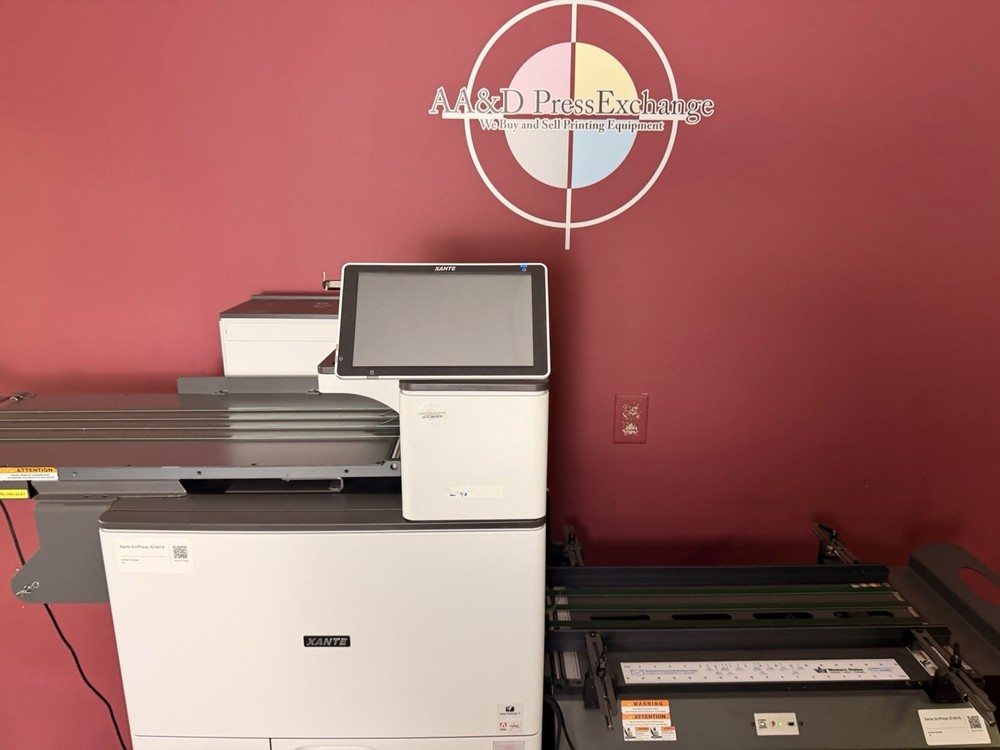 Only 3k Meter Xante En/Press Envelope Printer !Video!