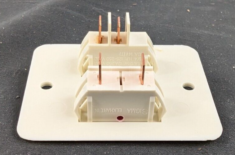 Suburban RV Water Heater Switch Assembly Reset Light Off White Camper 234795