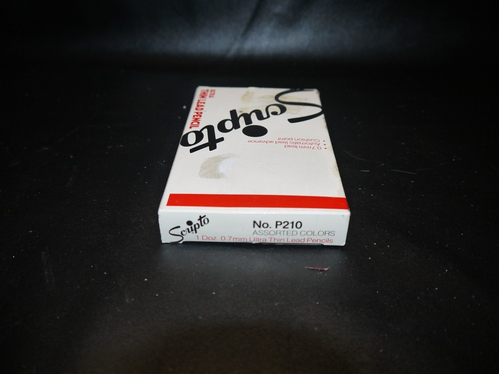 Scripto Mechanical Pencils - 12 P210 Ultra thin lead pencils