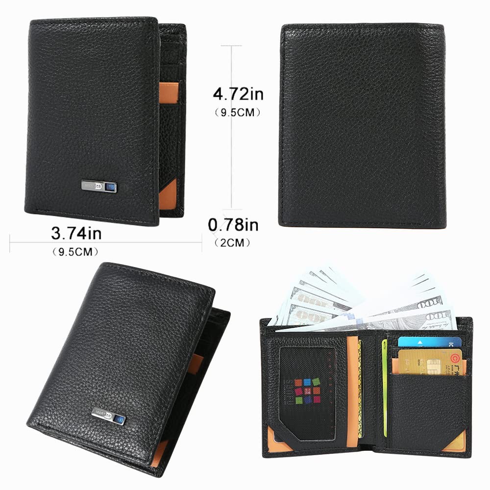 Trackable Anti-Lost Bluetooth Wallet, Intelligent Tracker Finder with Positio