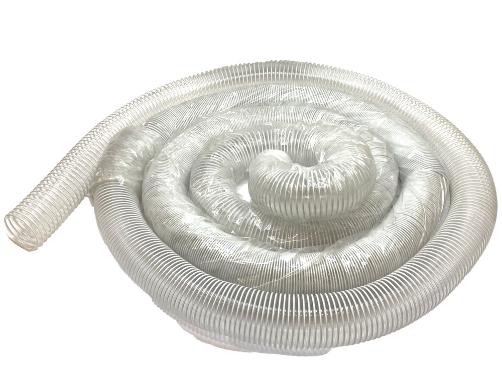 Vacuum Ducting 3" Clear Hose Flexible 22' FT