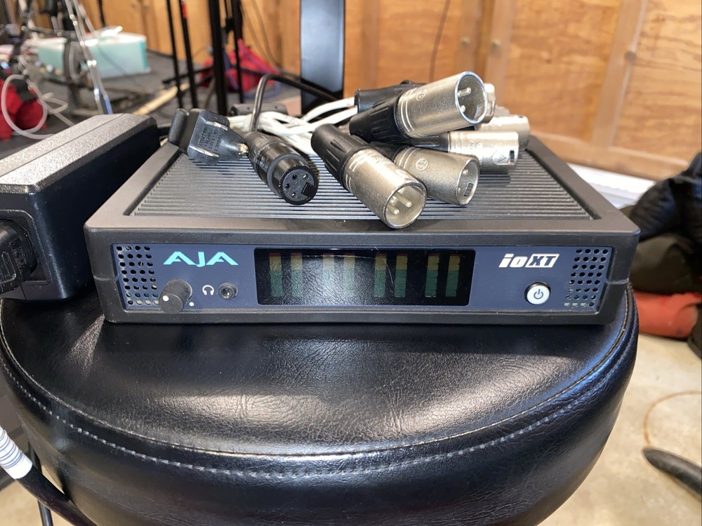 AJA IO-XT Professional Capture Playback Device with Thunderbolt