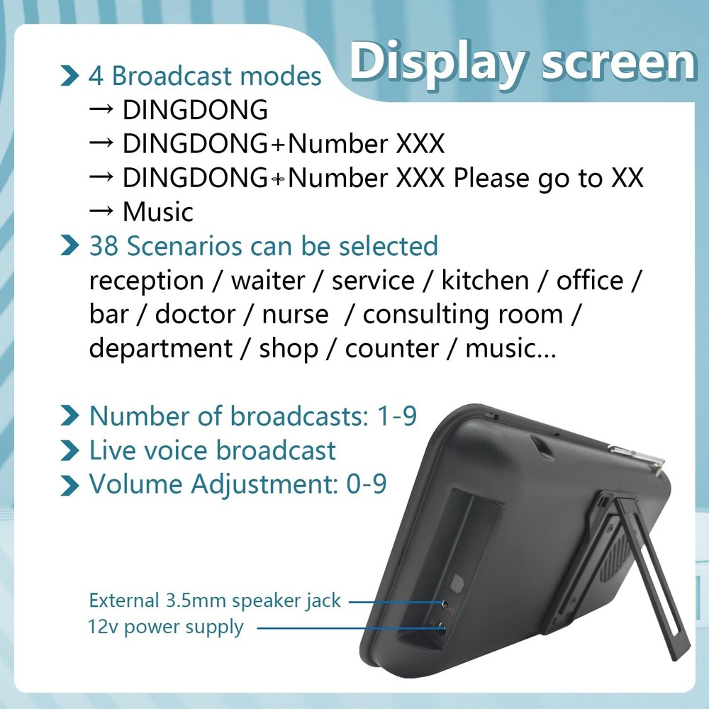 Take A Number System Now Serving Number Sign Simple Queue Management System w...
