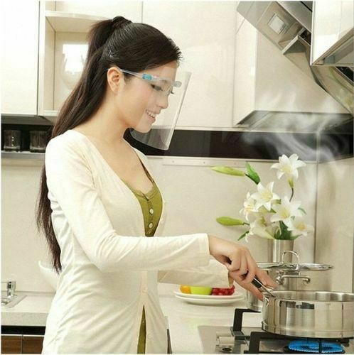 3 Pack - Safety Shield Face Visor Protect Eyes - USA - Mask