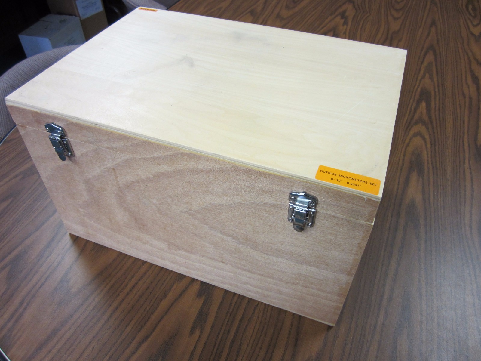 0-12" Precision OD micrometer set 0.0001" carbide standards 12pcs/set FREE SHIP