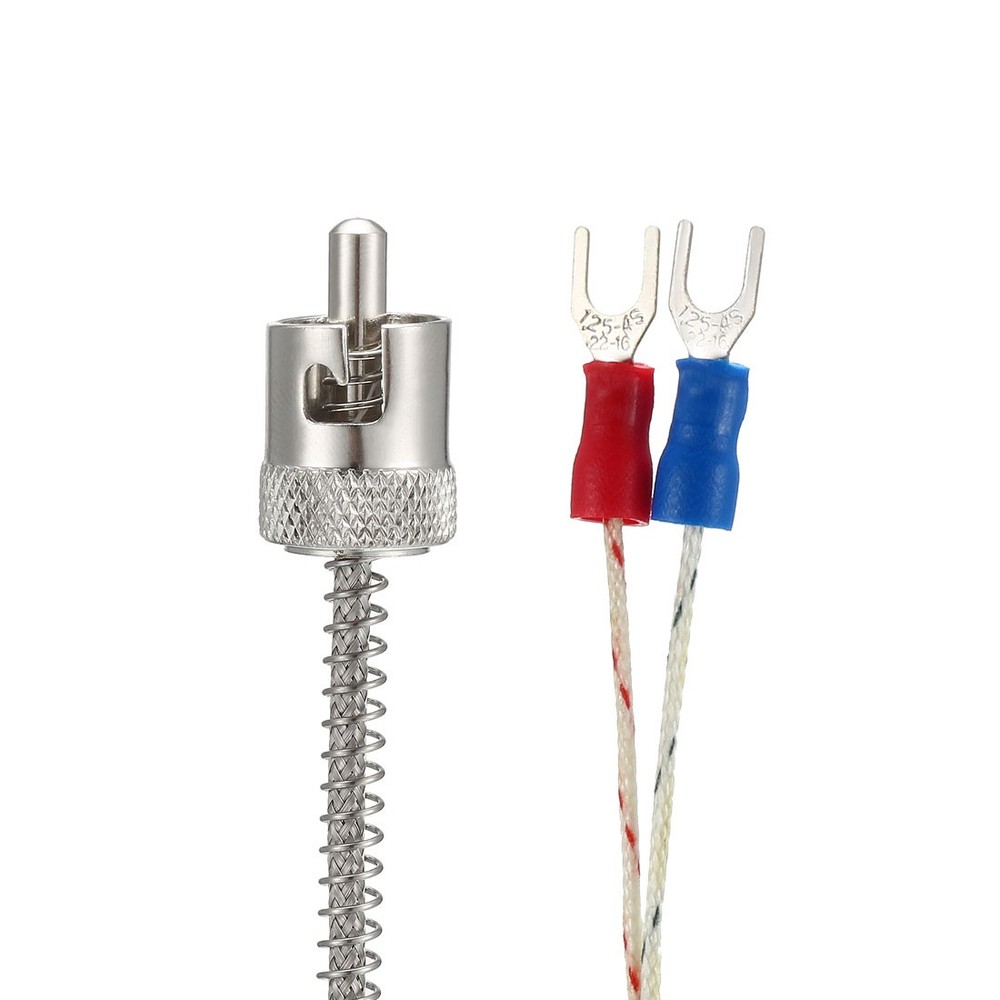 J Type Temperature Sensor Probe Circlip Type Thermocouple 1 Meters Cable