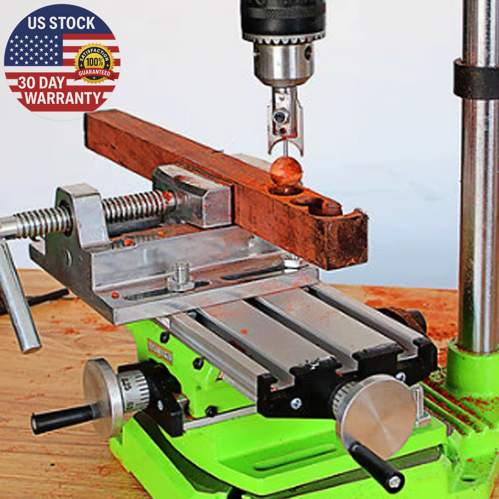 Multifunction Worktable Milling Machine Working Slide Table Vise Fixture Adjustm