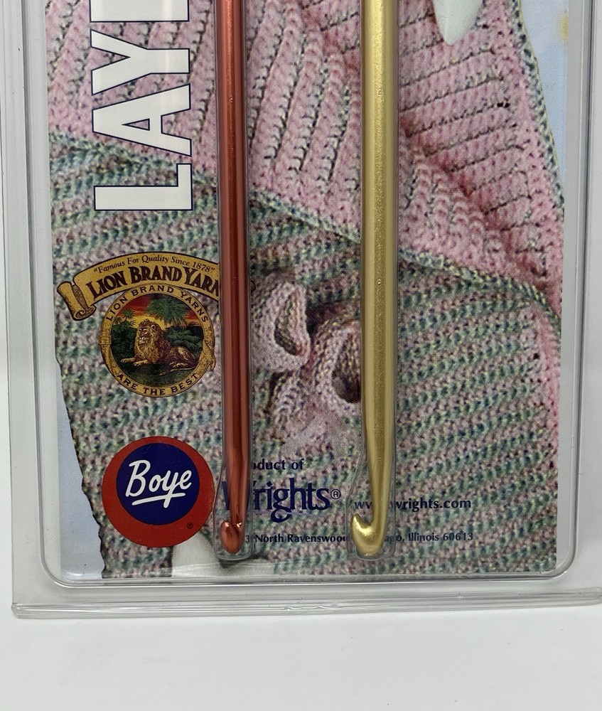 Wrights Layette Cro-Hook Set - New