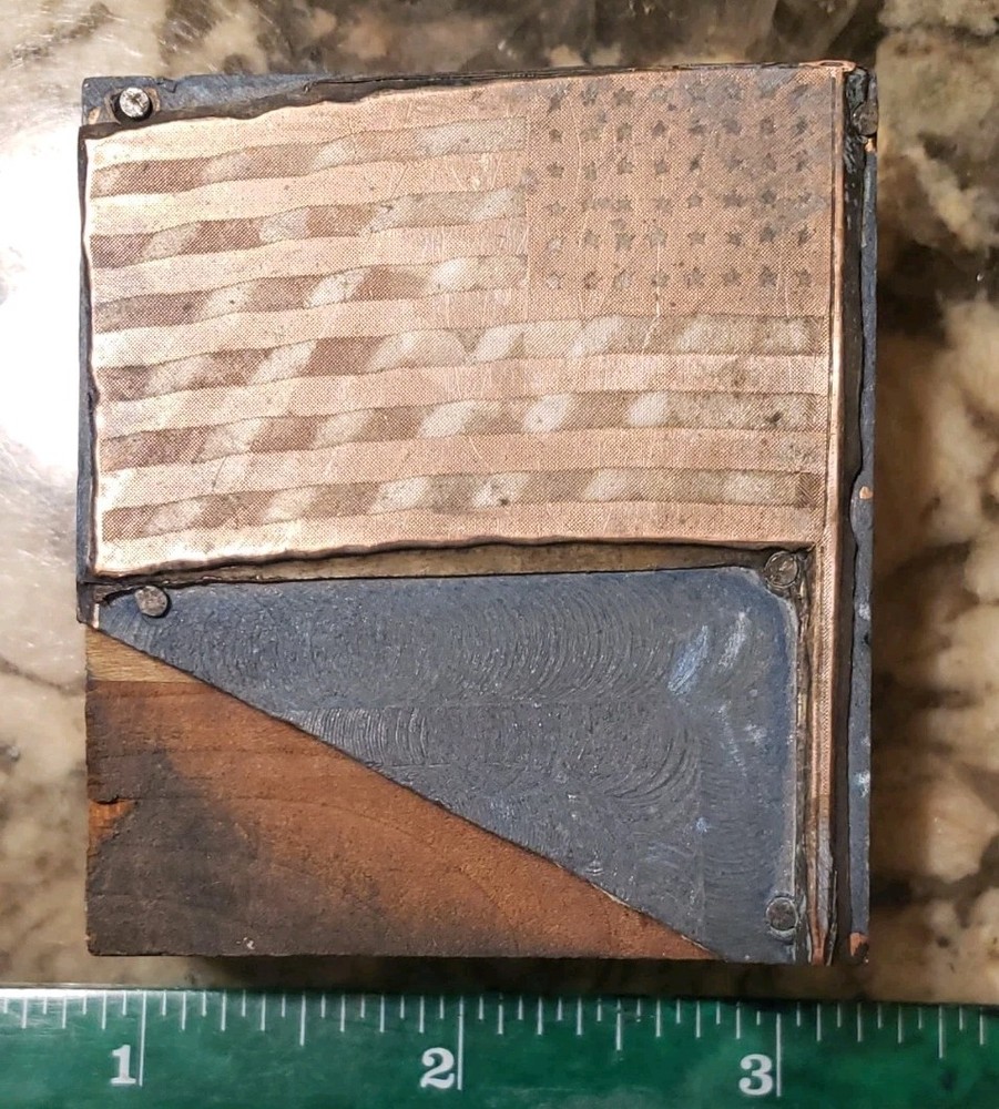 Vintage Letterpress Cut