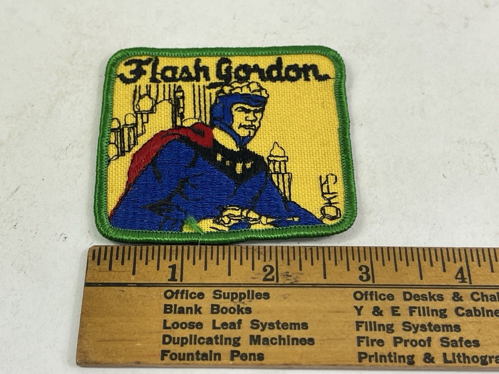 FLASH GORDON PATCH Unused Embroidered Vintage