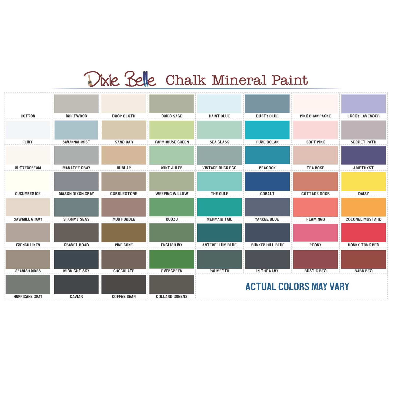 Dixie Belle Chalk Mineral Paint – Same Day Shipping