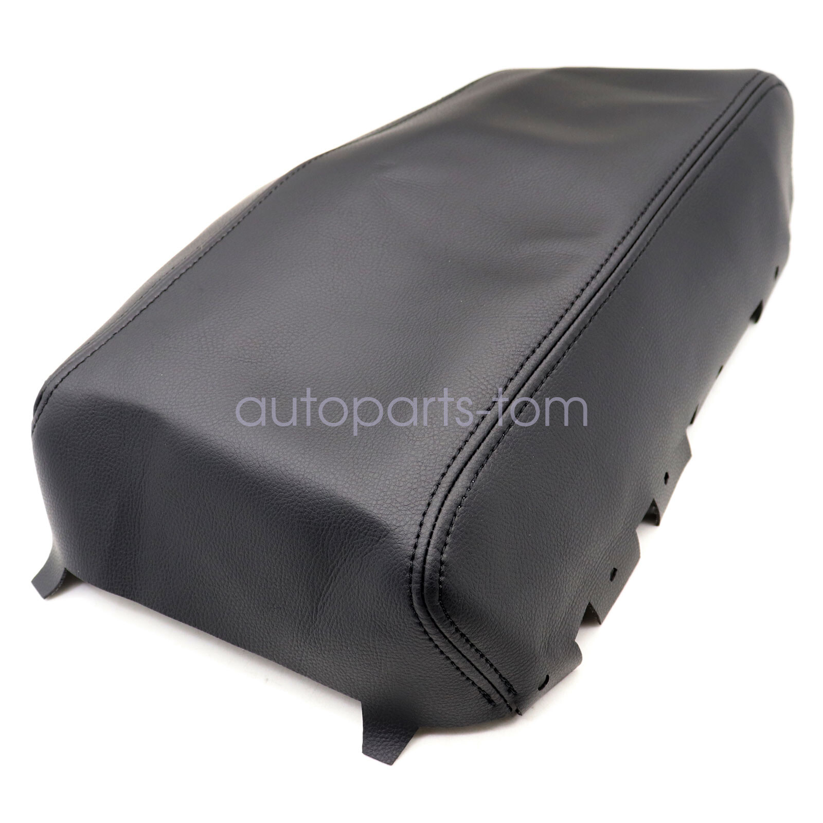 FOR 2013-2018 Nissan Altima Black Leather Center Console Armrest Cover