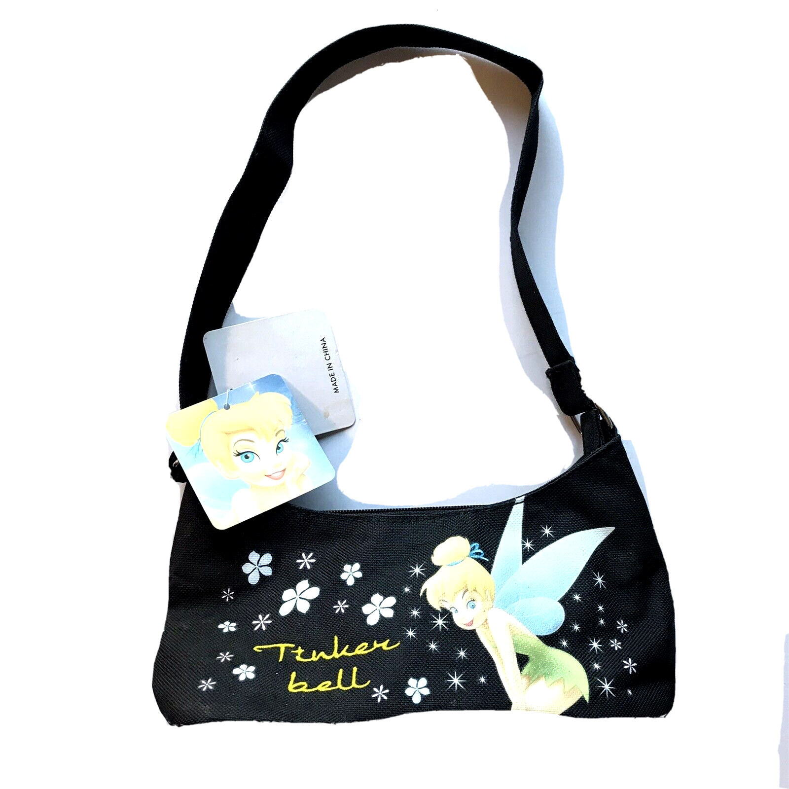 NWT Tinker Bell DISNEY Shoulder Bag Purse Tote All Tags Great Gift Christmas