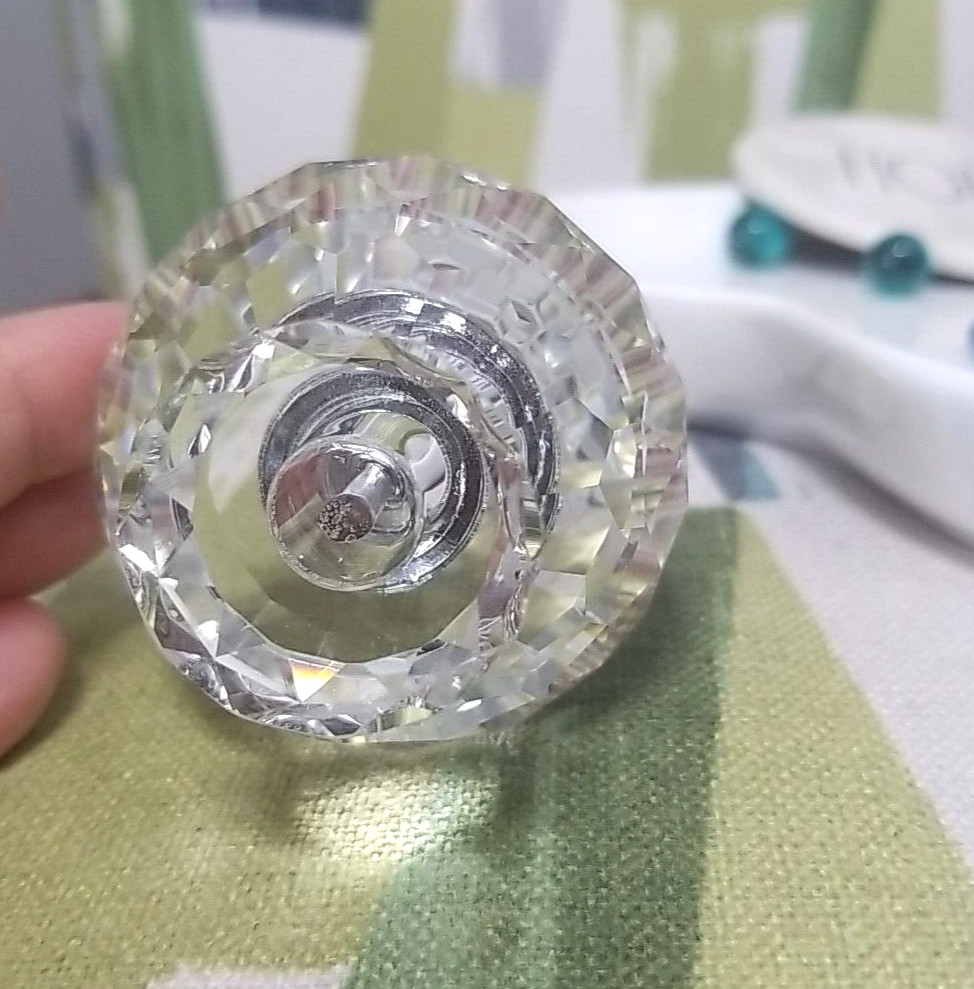 Faceted Perfume Bottle Decor Rae Dunn Coasters