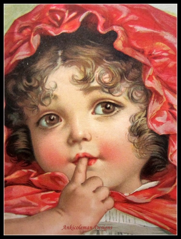 Chart Needlework - Counted Cross Stitch Patterns - Red Hat Girl