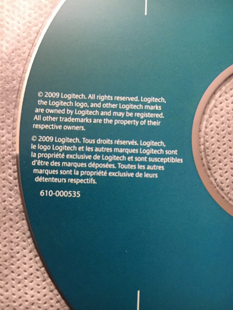 Logitech SetPoint 4.80H3 Install CD- Win/XP/vista/Win 7 - Free Shipping