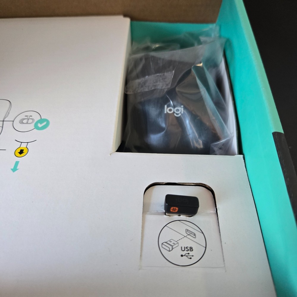 Logitech MK545 Wireless Keyboard & Mouse Advanced Combo Tested w/ Box