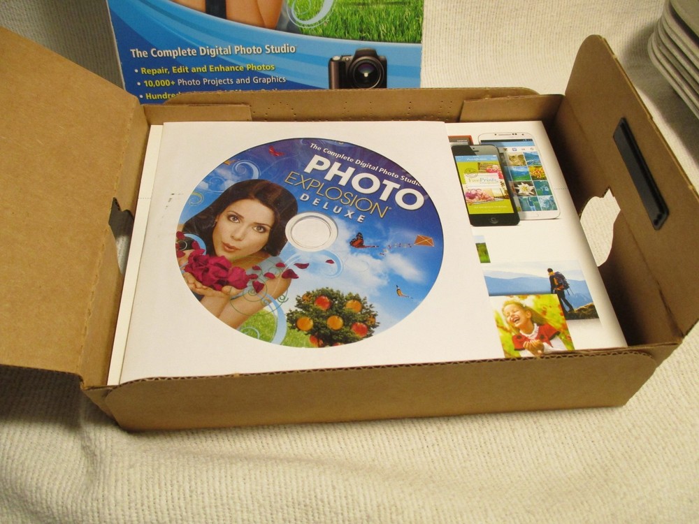 PHOTO EXPLOSION DELUXE VERSION 5, NEW OPEN BOX.
