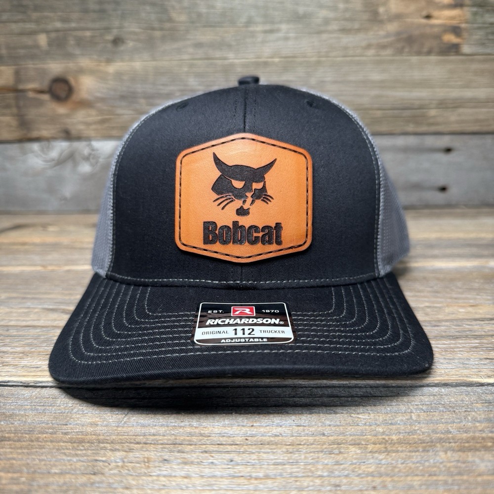 BOBCAT RICHARDSON LEATHER PATCH TRUCKER HAT