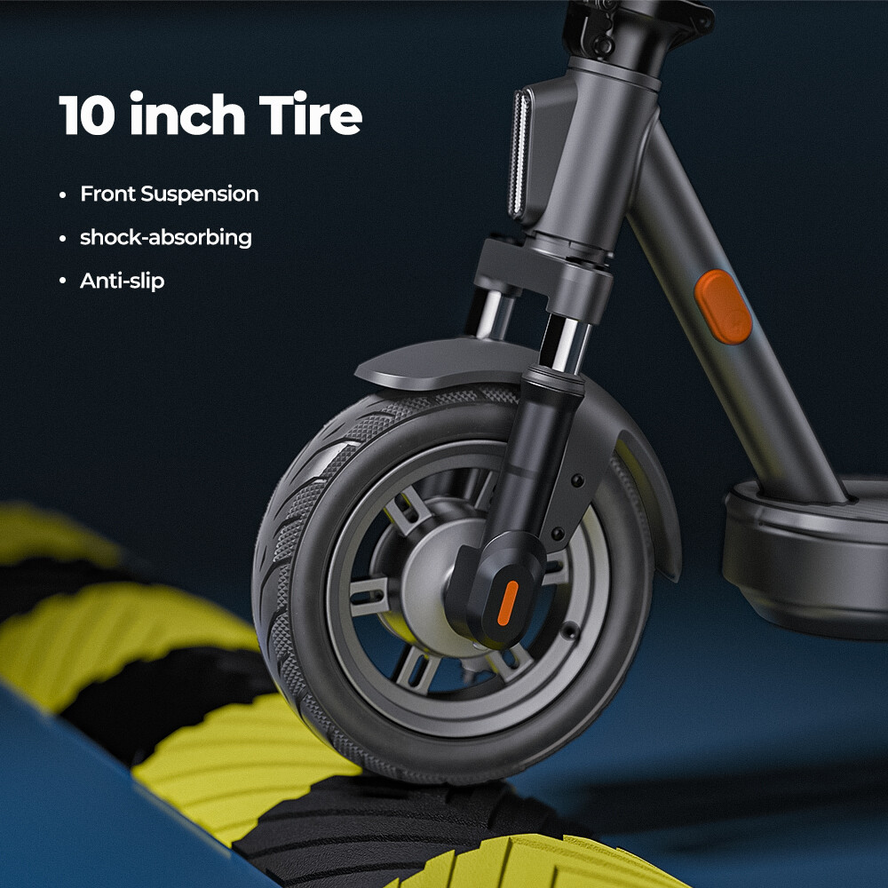 2026 ADULTS SCOOTER ELECTRIC FOLDABLE E SCOOTER W/ APP & DOUBLE SHOCK ABSORPTION