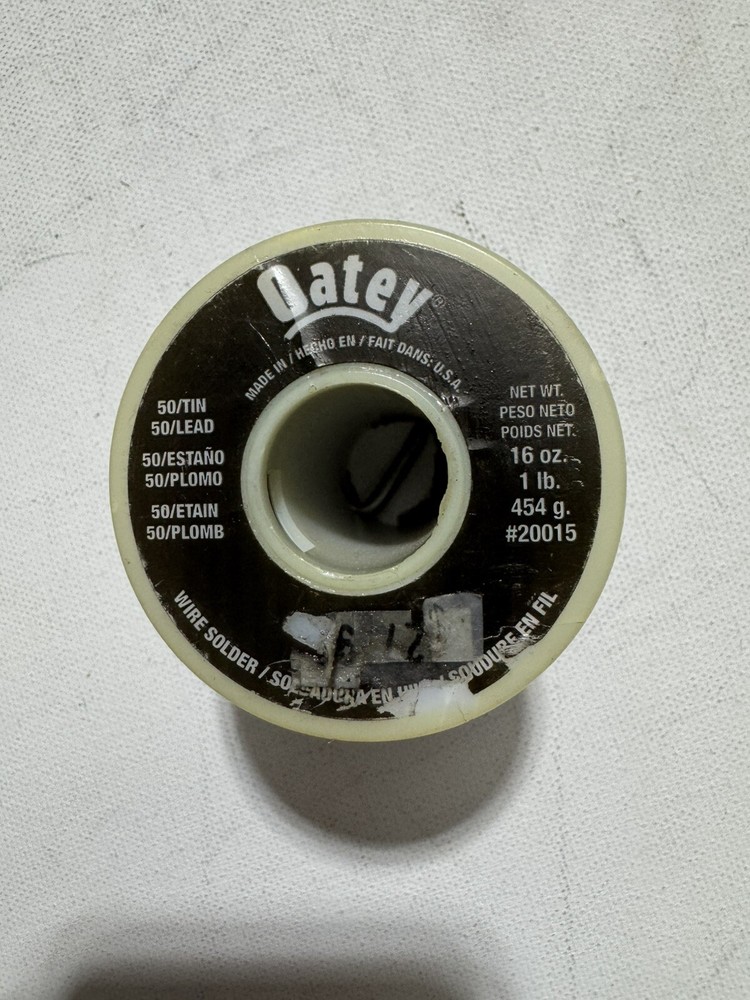 Oatey 20015 50/50 Solid Wire Solder