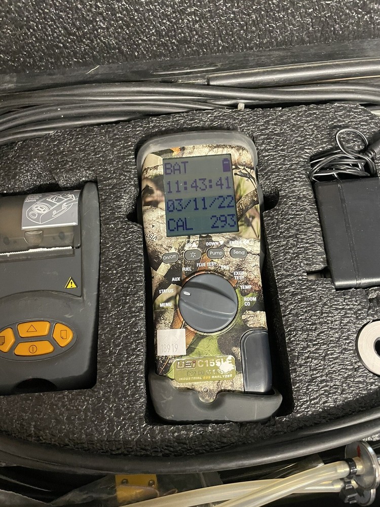 UEi C155 Eagle Combustion Industrial EOS C02 Analyzer Kit with Printer C155LE