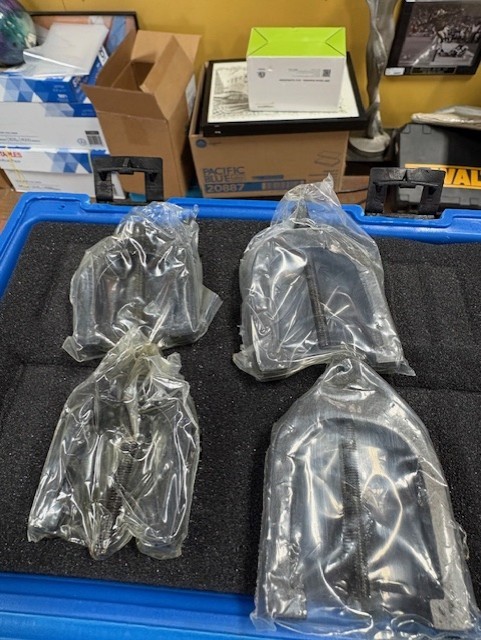 FOWLER V-BLOCK SET 52-475-500 With Hard Storage Case - Complete