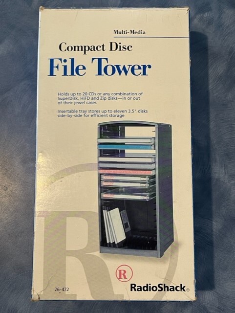 RadioShack Multi-Media Compact Disc File Tower