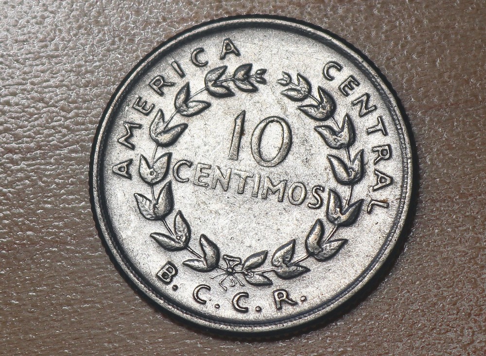 1958 Costa Rica 10 Centimos