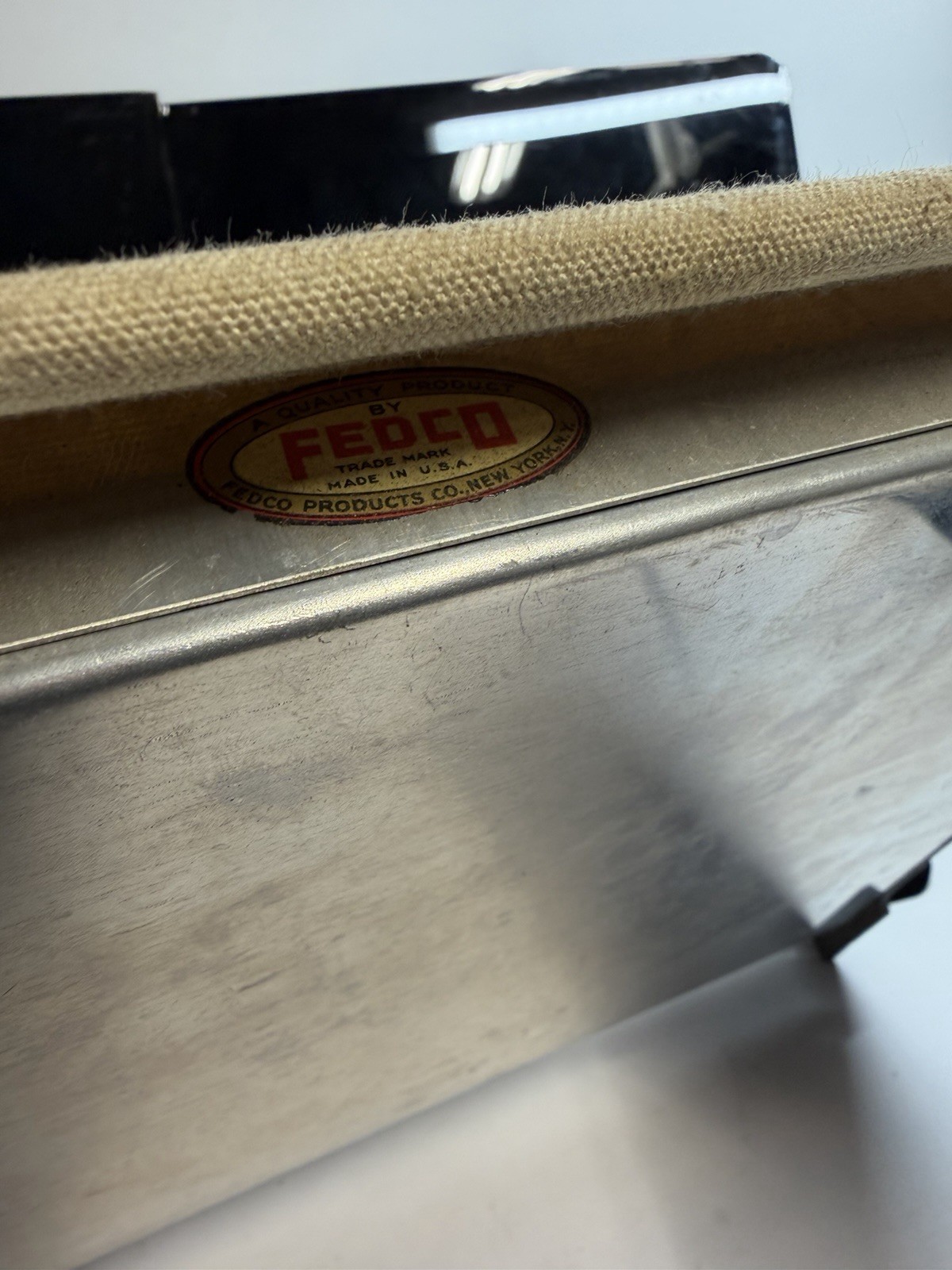 Vintage FEDCO #210 14" X 12.5 DARKROOM HEATED 1 Sided PRINT DRYER Tested Working