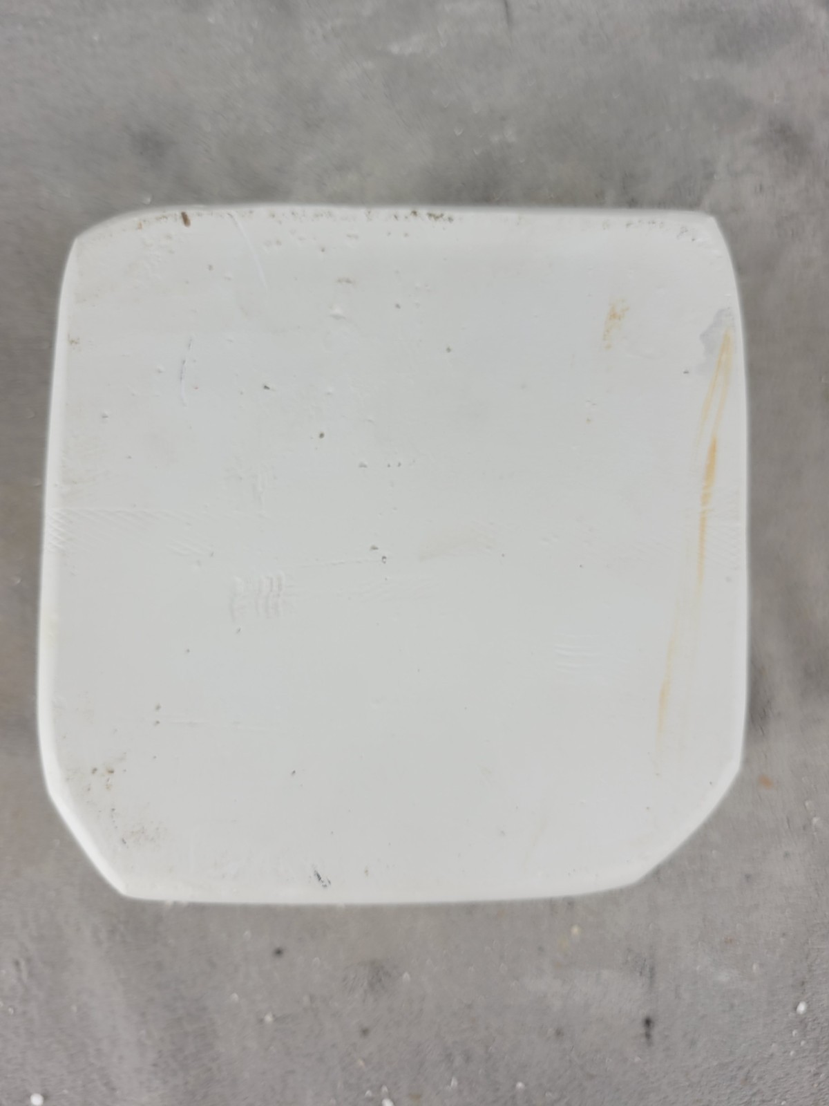 Vintage Ceramic Slip Casting Mold Of Tree Lamp Post & Wreath Scioto S-1389