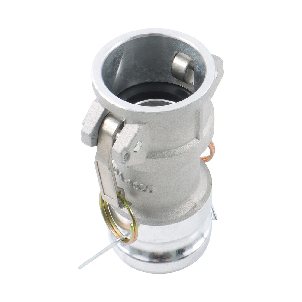 Type 1.5" to 2" DA1520 Camlock Coupling, Aluminum, Quick Disconnect Fitting