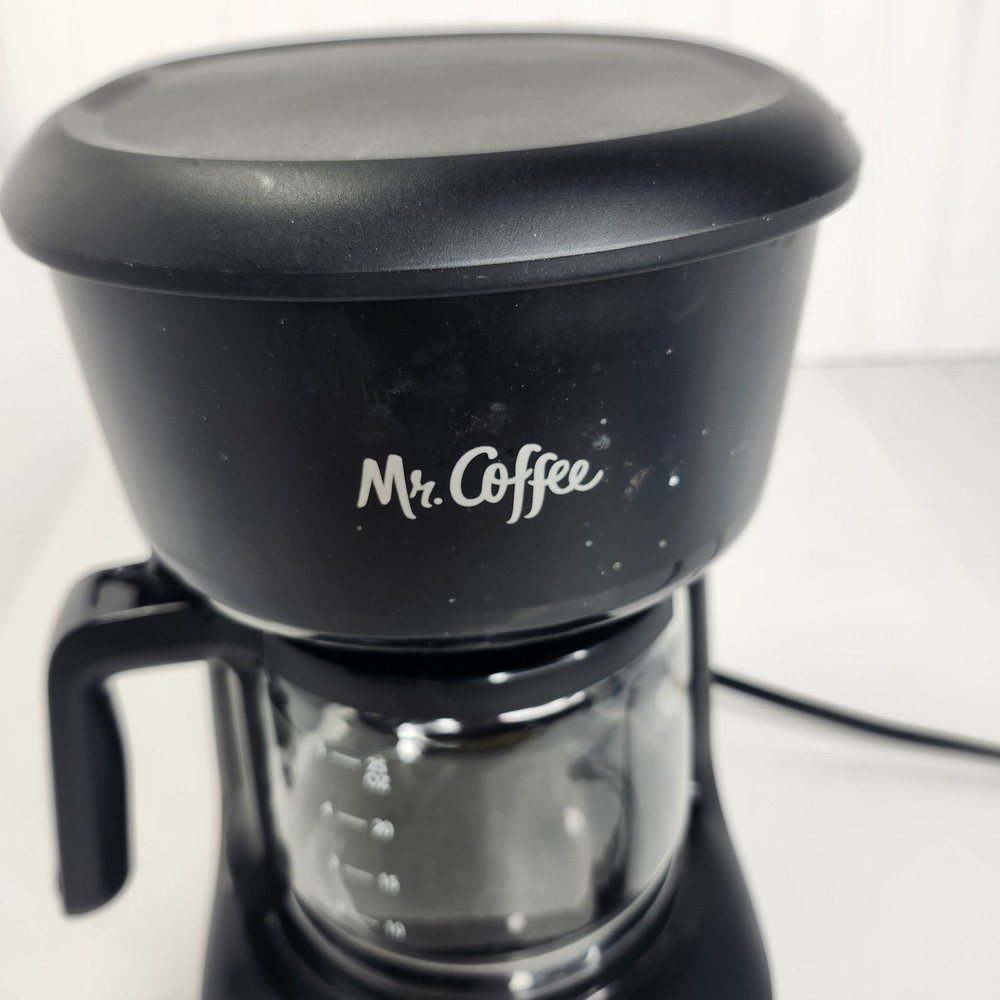 Mr. Coffee Mini Brew 5-Cup Programmable Coffee Maker BVMC-PC05BL1 Timer - Nice