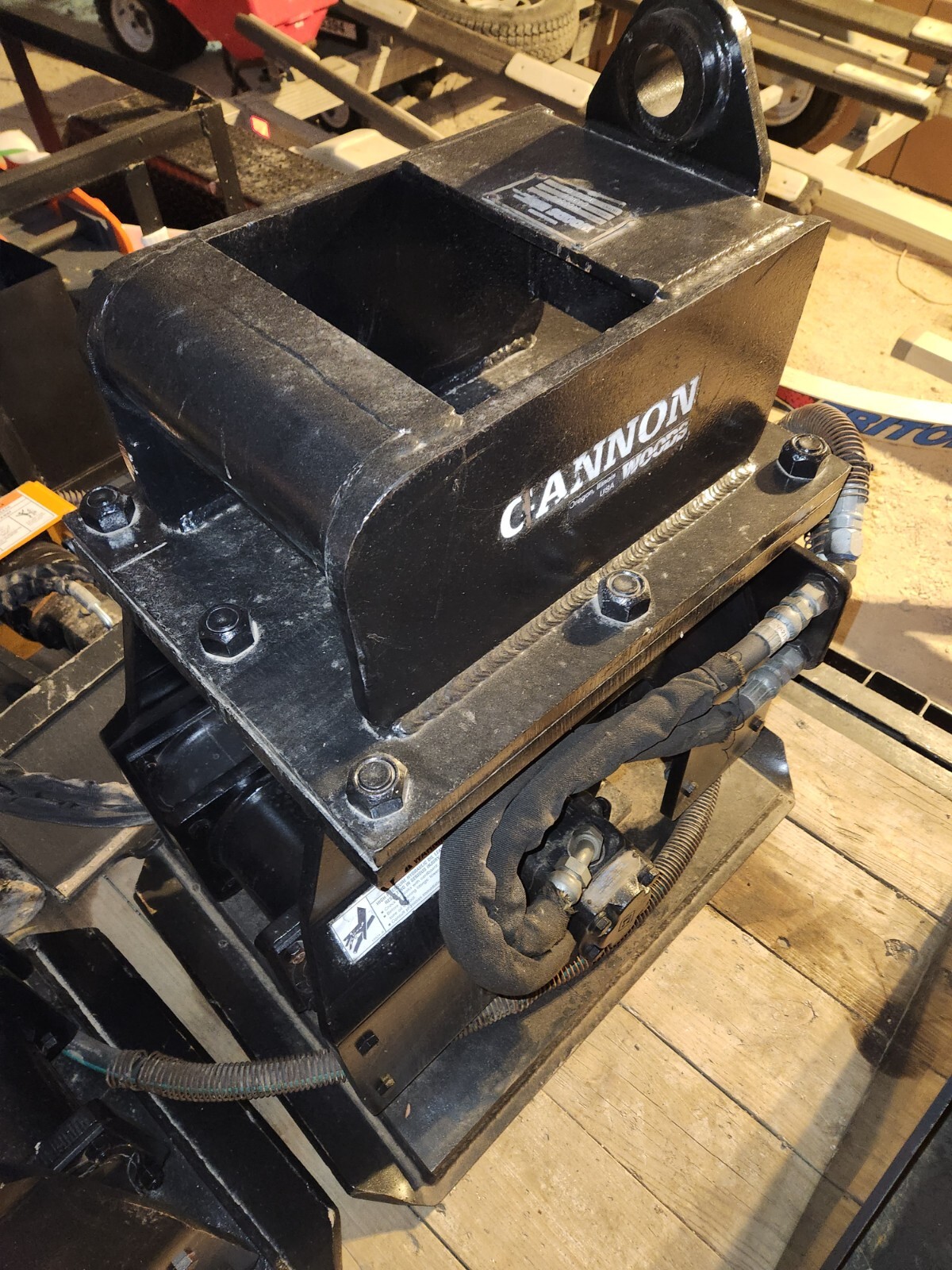 TAG Wain Roy Excavator Hydraulic Vibratory Plate Trench Compactor QC30 1.75" Pin