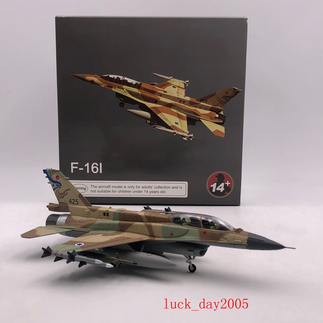 Wltk ISRAEL IAF F-16 Fighting Falcon I Block-52 1/72 Diecast Aircraft Jet Model