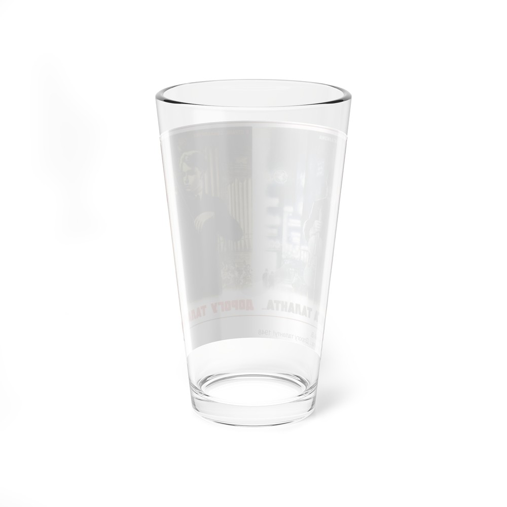 Soviet Era Poster 250 - Pint Glass 16oz