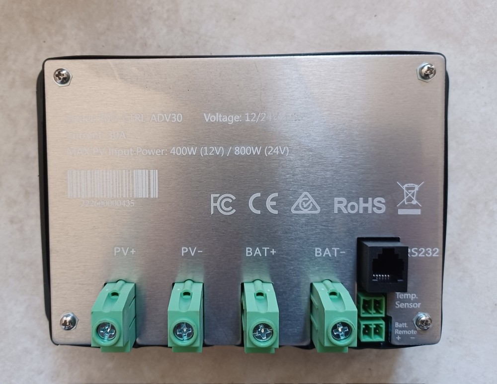 Renogy RNG-CTRL-WND30-LI 30A 12V Wanderer Charge Controller - READ DESCRIPTION