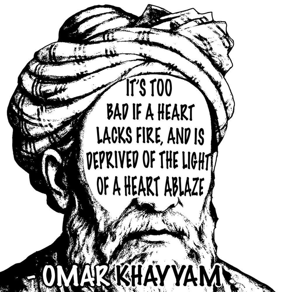 Omar Khayyam Quoted Sticker Collection