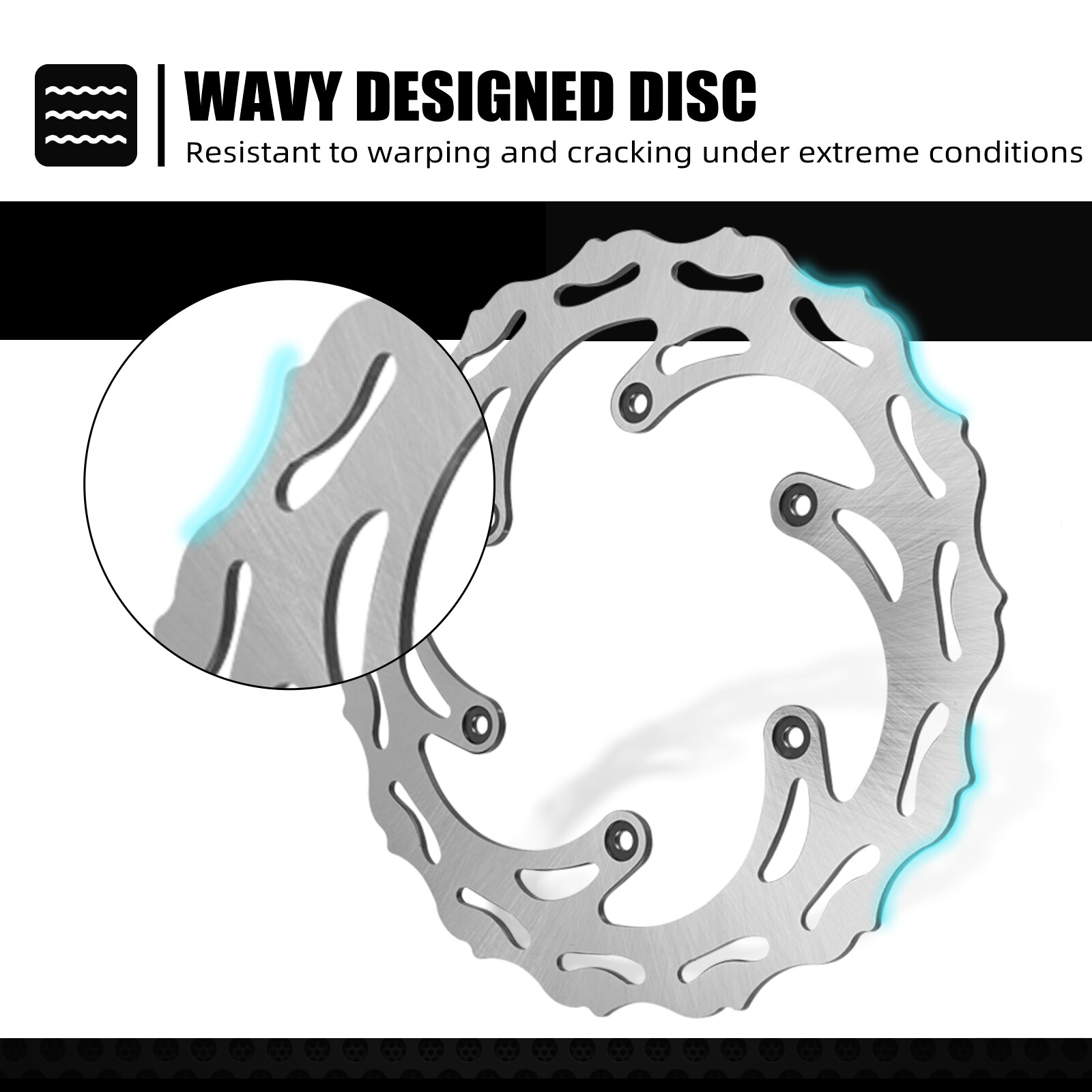 NICECNC Front Rear Brake Disc Rotor For KTM 125 250 300 350 450 EXC XCW SX XC F