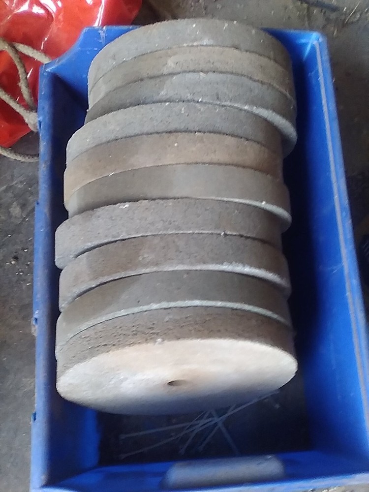 Replacement 8" Round Grinding Stone Wheel for Electric Bench Grinder