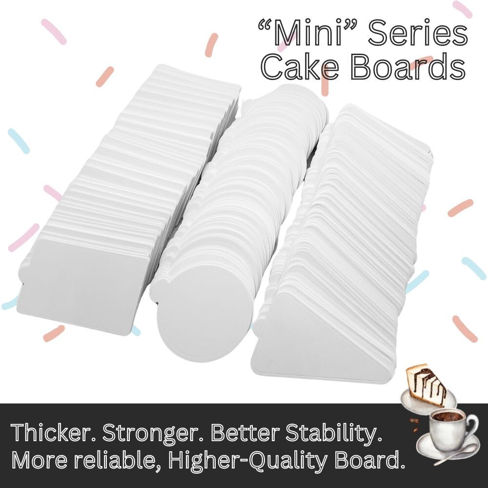 3.5" Mini Round Cake Board (100 pcs)