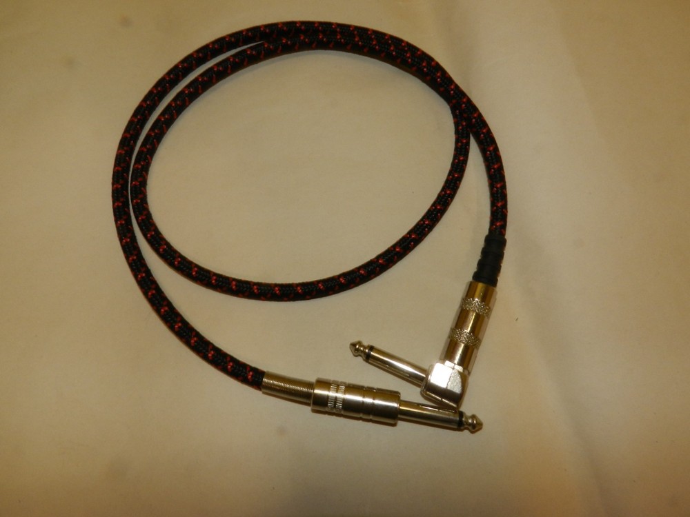 Guitar Patch Cable Cloth Covered 36 Inches Long