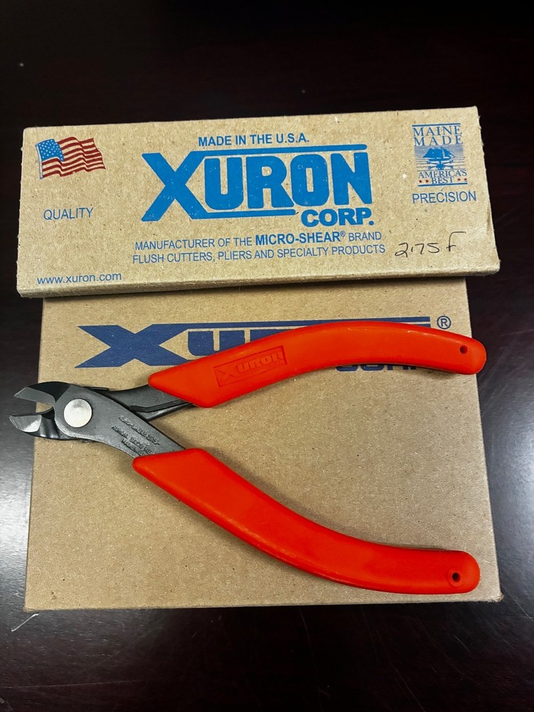 Xuron 2175F Maxi-Shear™ Flush Cutter with Lead Retainer