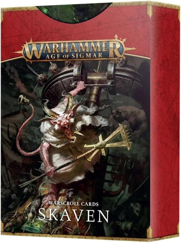 Warscroll Cards: Skaven (Sealed)