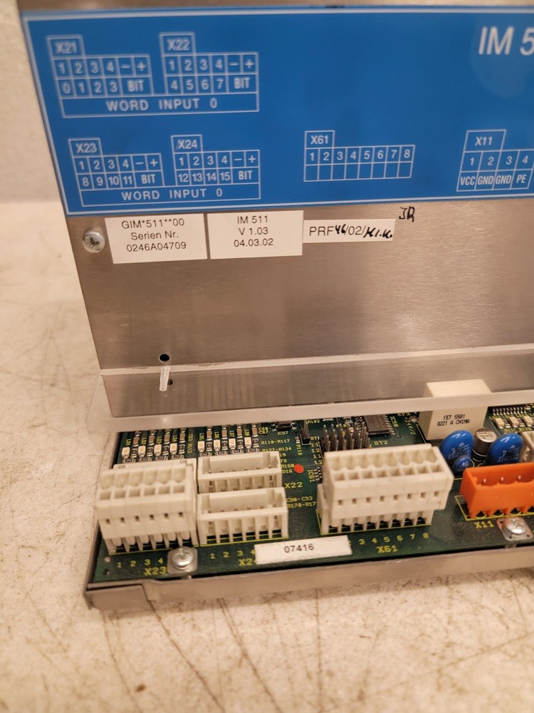 IM 511 - EAE CONTROLLER IM511 V 1.03