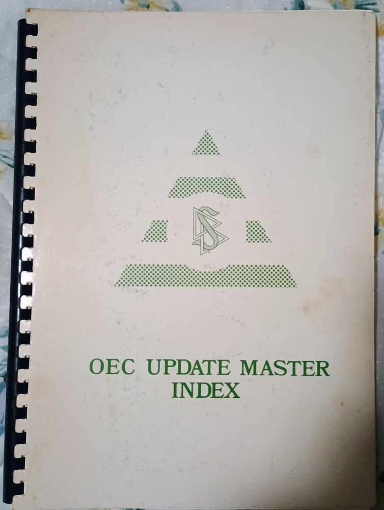 Scientology's OEC Update Master Index