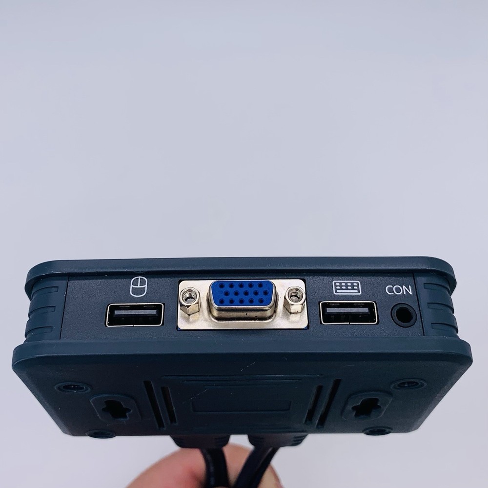 SweetySun 2 Port USB KVM Switch Box Only - Missing Plug in Play Switch Button